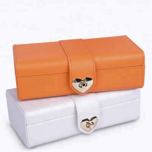 China Packaging Fabric Leather Jewelry Box Set Custom Logo / Size Durable For Storage on sale