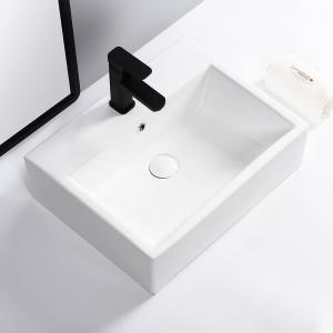 Best New Design Small Size Ceramic Bathroom Wash Hand Basin Art Basin wholesale