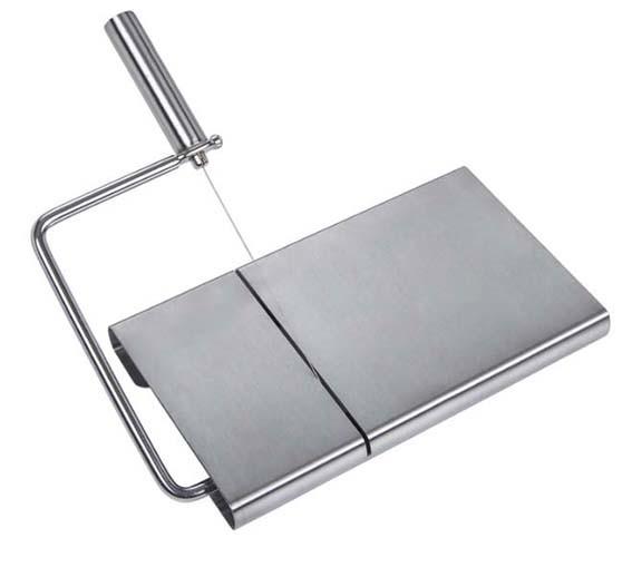 Cheap Stainless steel cheese slicer include cutting board for kitchenware for sale