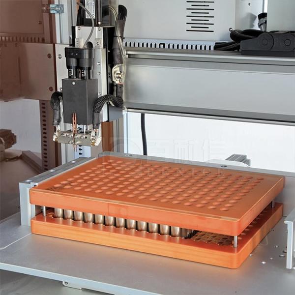 Automatic 18650 Cells Single Side Spot Welding Machine