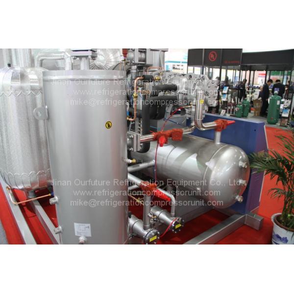 Kobelco Screw Co2 Refrigeration Compressor Rack Secondary 2 Stage