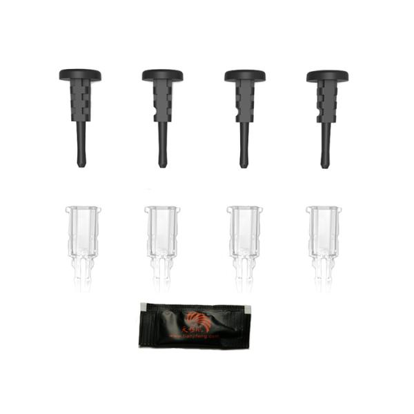 58CFM Low Noise CPU Radiator Cooler Fan LED Multicolor Light Air Cooler Heatsink 124mm*32mm