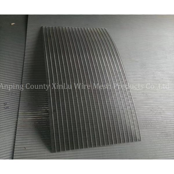 Panel Width 0.4-3m Wire Wrapped Sieve Bend Screen Supported by 2.5x4mm Wire