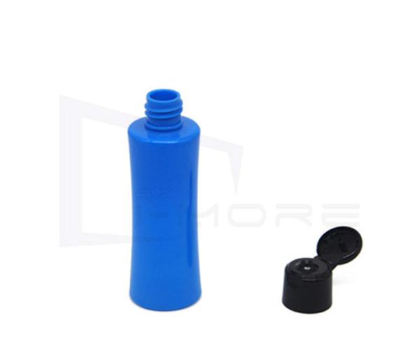 Cheap Shampoo Hotstamp 60ml Flip Top Plastic Bottles for sale