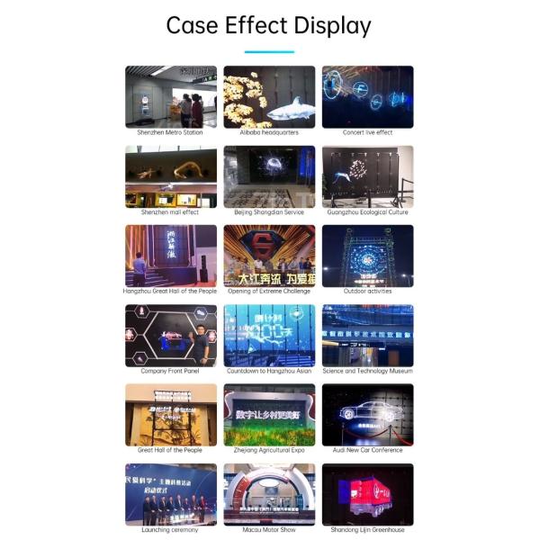 3D Hologram Fan Video Technology Advertising Display 3D Holographic LED Fan Billboard 3D Hologram Fan