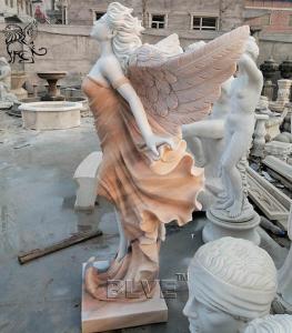 Best Marble Angel Sculpture Greek Life Size Natural Stone Garden Statue wholesale