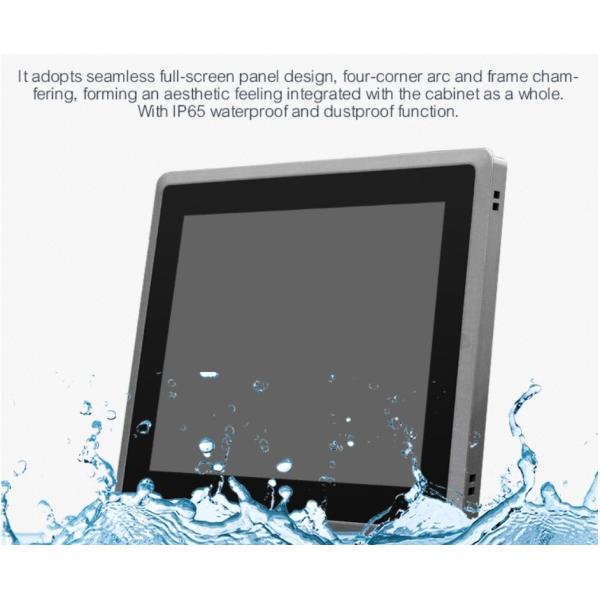 3mm Slim Bezel Aluminum Alloy 12.1 Inch Industrial Resistive Touch Screen Panel PC