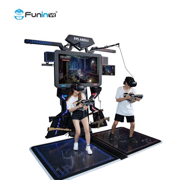Power 0.7kw VR Arcade VR Shooting Simulator 9D VR Simulator Game Machine
