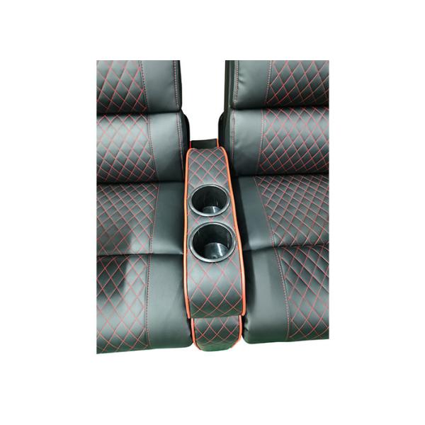 Polyester Foam 150MM Arm Recliner Sofa Set Modern Seating Chair