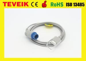 10 Pin medical device accessories spo2 cable for Nihon Kohden spo2 sensor