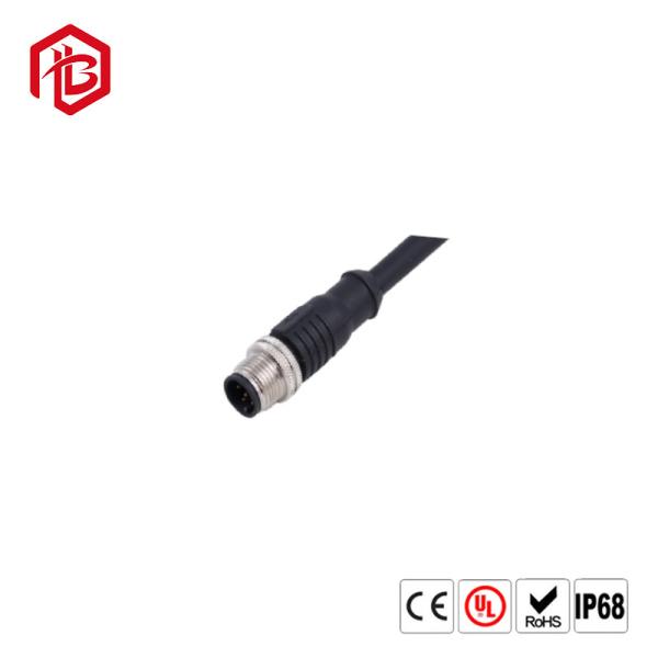 Cheap Waterproof Plug Male Female Cable Connector M12 Sensor Connector With 2m Cable for sale