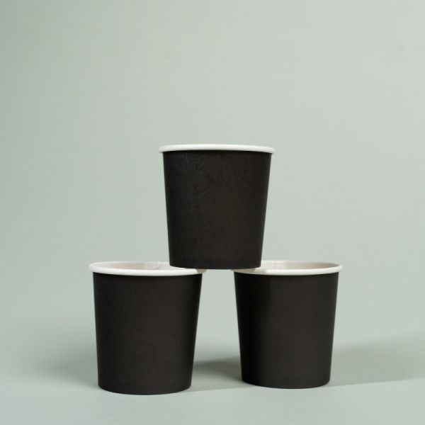 Biodegradable disposable paper cup custom logo single and double-layer coffee paper cup
