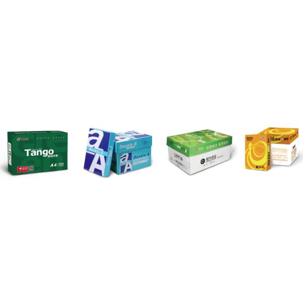 A4 Paper Sheet Machine And A4 Ream Packing&Box Wrapping &Robot Production Line