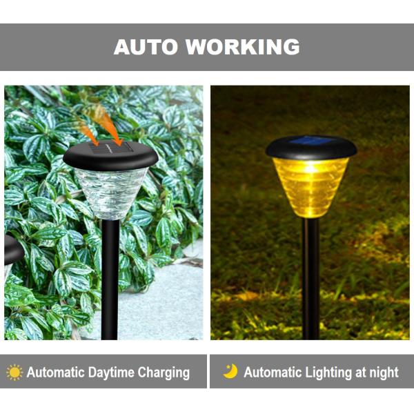 50000 Hours Lifespan LED Solar Garden Lawn Light Outdoor Courtyard Projection Landscape