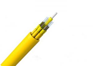 China 48 Core LSZH Jacket Multipurpose Singlemode Yellow Jacket Fiber Optic Distribution Cable with 2.0mm / 3.0mm Branch on sale