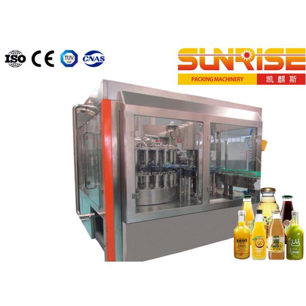 3000BPH Glass Bottle Soda Filling Machine