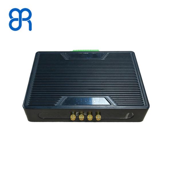 Cheap 4 Port UHF RFID Reader Writer Supporting ISO18000-6C Protocol Speed>800 Times/S for sale