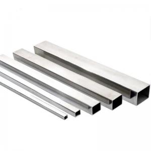 Best Inox Tube Square Stainless Steel Rectangular Pipe ASTM JIS 201 304 304L 310 316L  2205 wholesale