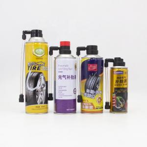 China Anti Puncture Aerosol Spray Cap Tyre Sealat Inflator For Fixing Punctures on sale