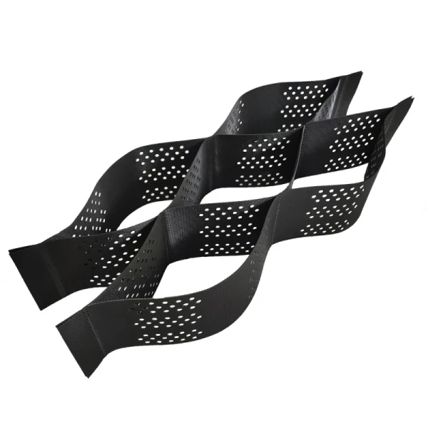 Corrosion Resistant HDPE Plastic Geocell Ground Grid Used In Road Construction