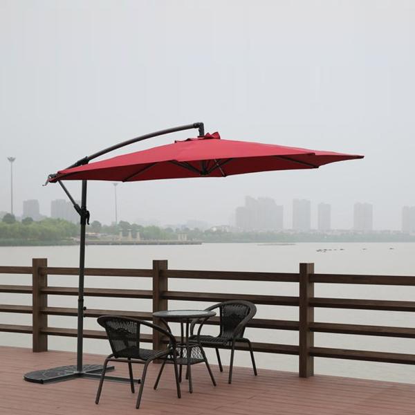 Cheap Big Luxury Square Cantilever Patio Umbrellas , Sun Garden Umbrella Parasols for sale