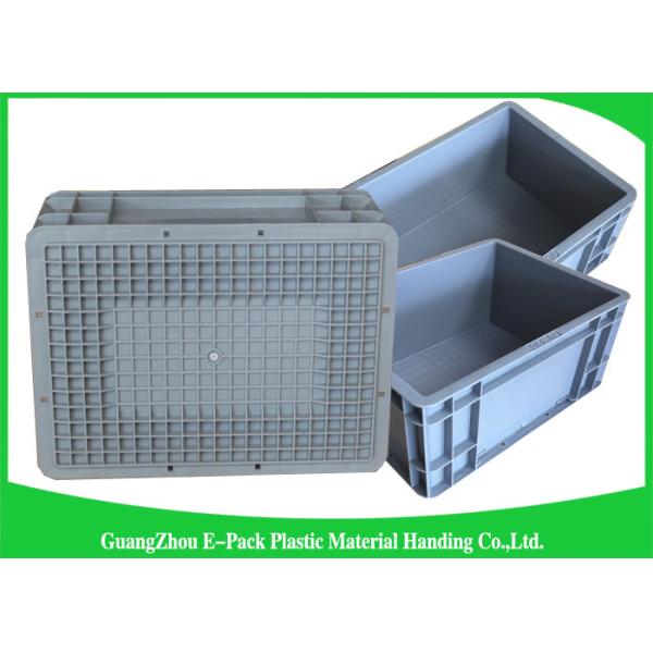 65 Litre Industrial Euro Stacking Containers Heavy Duty Foldable Transport Space Saving