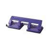 Buy cheap Purple Color Rubber Basin 12 sheets capacity metal 4 holes paper punch for from wholesalers