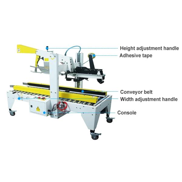 Multi Function Packaging Machine Electric Automatic Box Sealer ODM