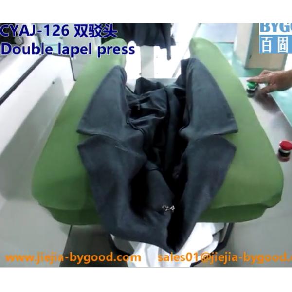 LED PLC different kind of fabric suit press machine suit ironing machine classical jacket ironing equipment