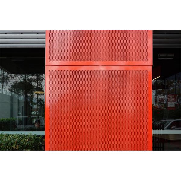 Galvanneal Architect Perforated Metal Sheet Decorative Punching
