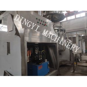 Best Industrial Vacuum Mixer Homogenizer , Body Cream Making Machine 100L wholesale