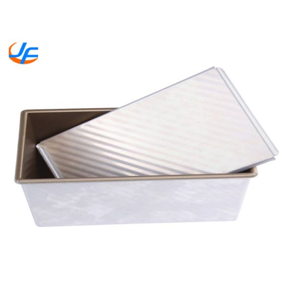 RK Bakeware China-Corrugated Aluminum Loaf Pan and Bread Pan Nonstick Coated