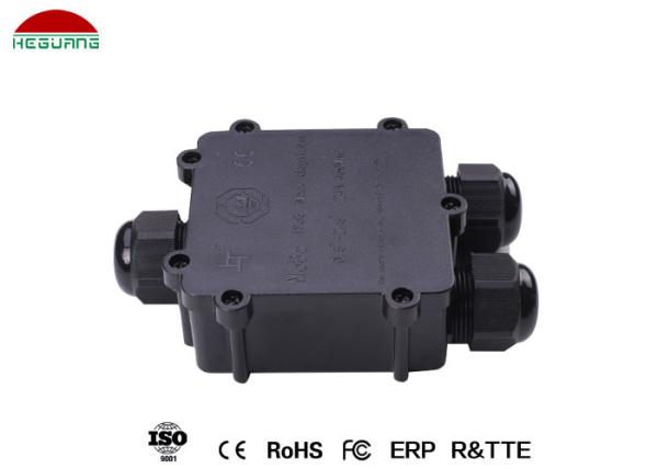 Cheap Waterproof Pool Light Accessories , 5-9mm / 12-15mm Three Way Junction Box for sale