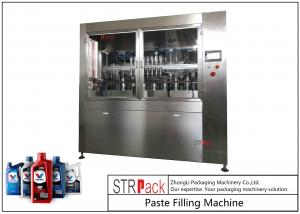 Best High Precision Lubricant Engine Oil Filling Machine 8 Nozzles For Mechanical Industry wholesale