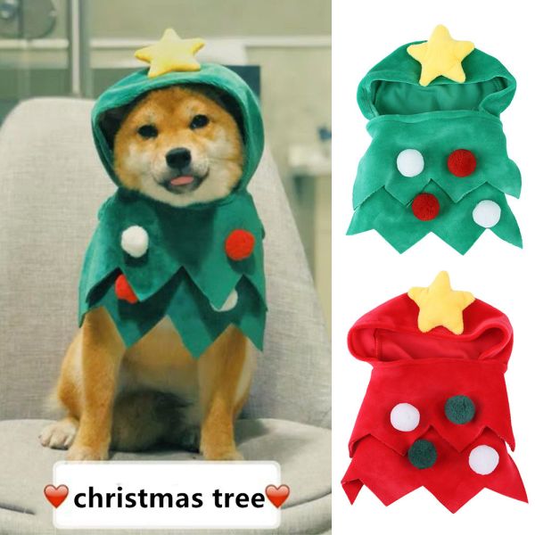 Creative Christmas Tree Style 100g Dog Pet Clothes Hat