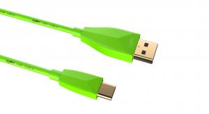 Best Green High Speed USB 3.1 Lightning Cable Copper Core 480Mbps Data Sync wholesale