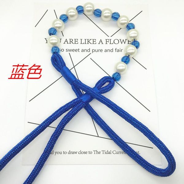 Delicate custom beads curtain tieback for home decoration