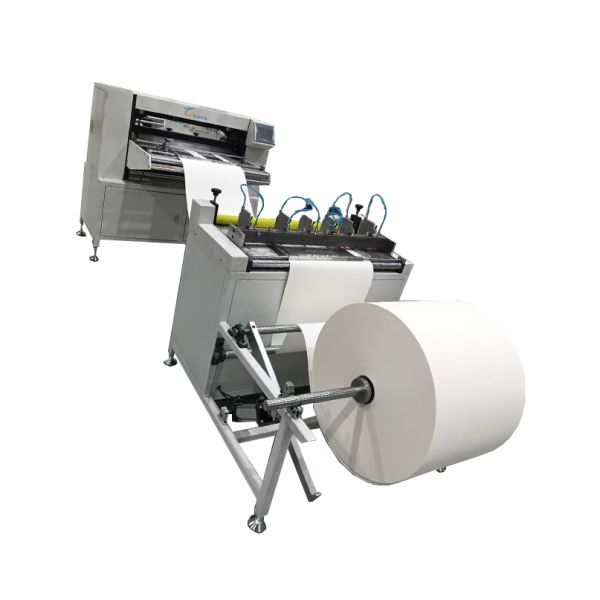 Clapboard Pleating Hepa Glass Fiber Machine Filter Paper Folding Machine with Partition