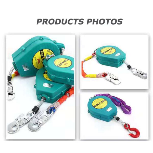 200kg Retractable Fall Arrester Anti Dropping Flame Retardant