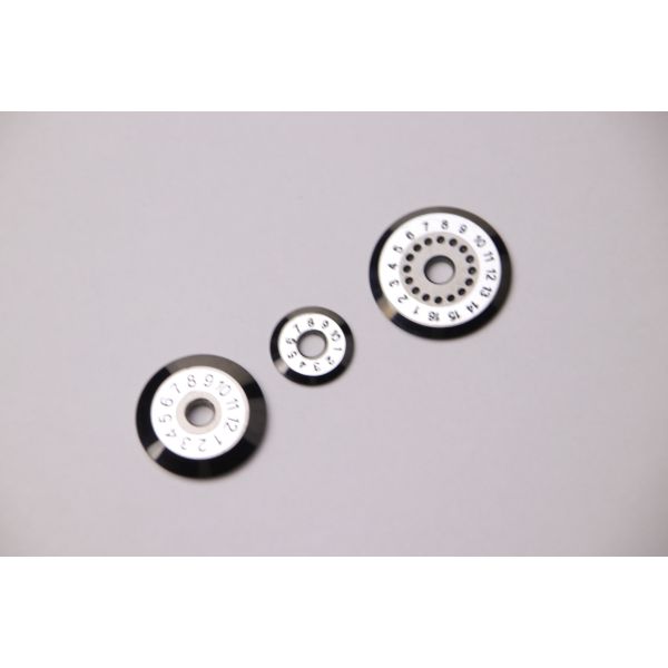 10-12-16 Holes Tungsten Carbide Cutter For Processing Communication Optical Fiber