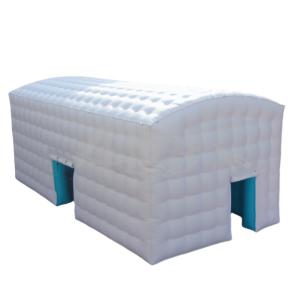 China White Outdoors Inflatable Party Tent Commercial Inflatable Camping Tent on sale