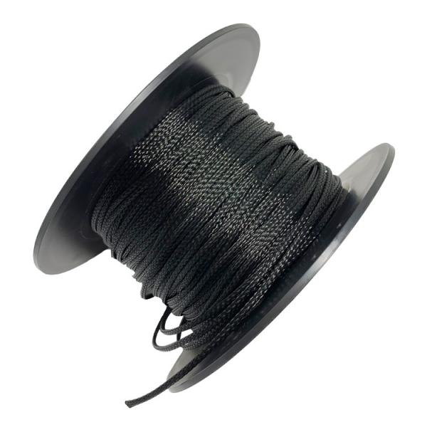 Cheap VW-1 Flammability PET Expandable Braided Sleeving Cable Harness Sheathing for sale