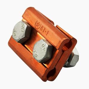 China Fixed Wire Rope Bimetallic Parallel Groove Connector For Durable Wire Connections on sale