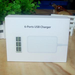Best new design pormo gifts for iphone portable 6 multi port usb charger wholesale