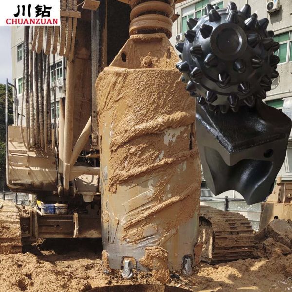8 1/2 Inch Foundation Single Cone Drill Bit For Piling