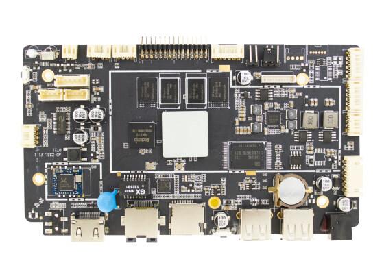 Cheap 4 USB HOST Android Embedded Board RJ45 Interface Ethernet 7"-82" Display Multi Point Optical Touch for sale