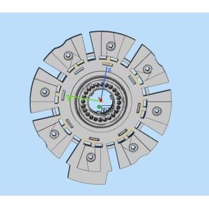 SS316 SS303 SS304 Aluminum Cnc Turning Parts Sandblast Anodized