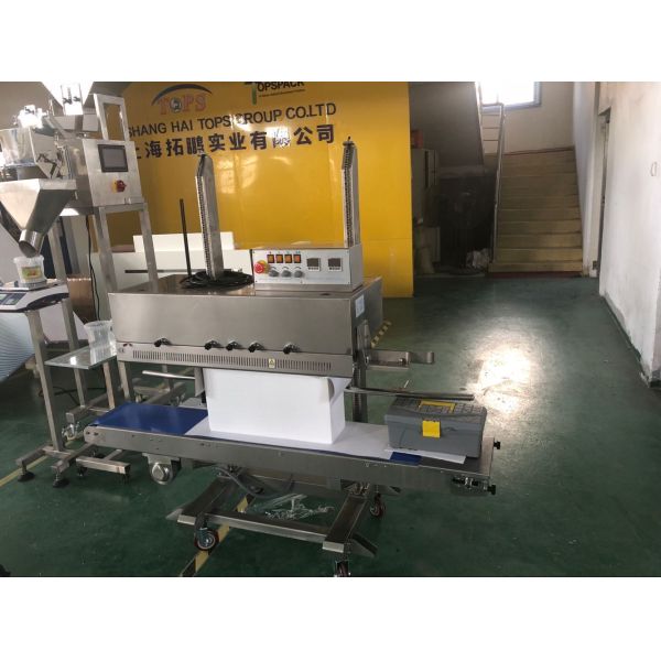 Low Capacity Coffee Packaging Machine , Semi Automatic Powder Filling Equipment