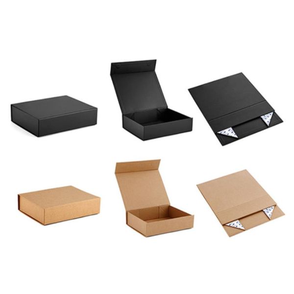 CMYK Debossing Rigid Paper Gift Box , BSCI Magnetic Cardboard Gift Box