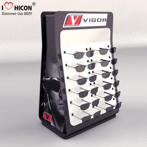Retail Store Illuminating Sunglasses Display Case Acrylic Eyewear Display Cases
